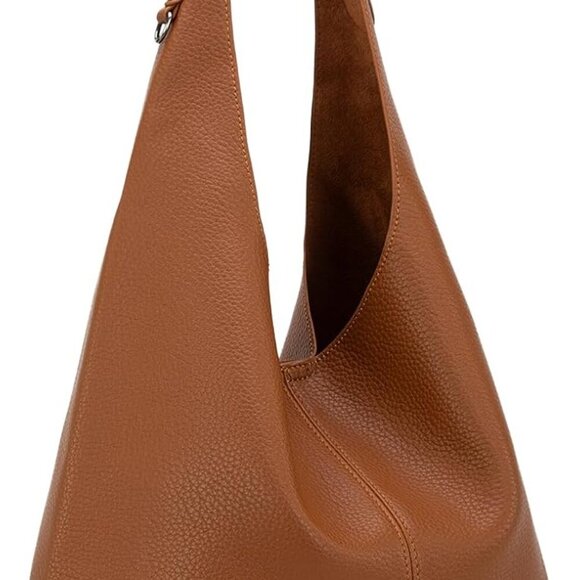 Hobo Bags Purse for Women Ultra Soft Foldable Shoulder Slouchy Handbags with Cos - Picture 9 of 9
